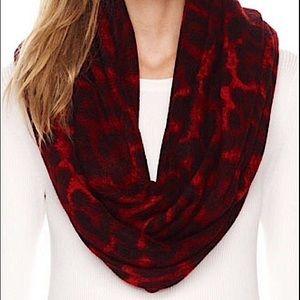 Michael Kors Cheetah Print Infinity Scarf